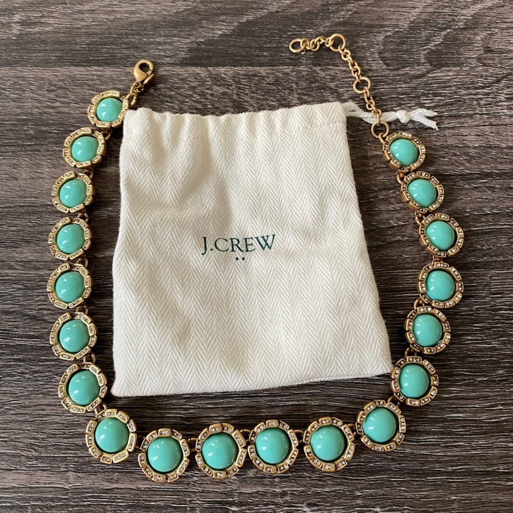 Jcrew Turquoise Stone Necklace